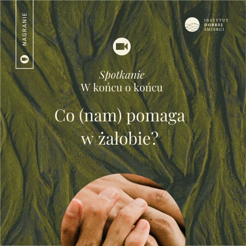 Grafika Co pomaga nam w żałobie