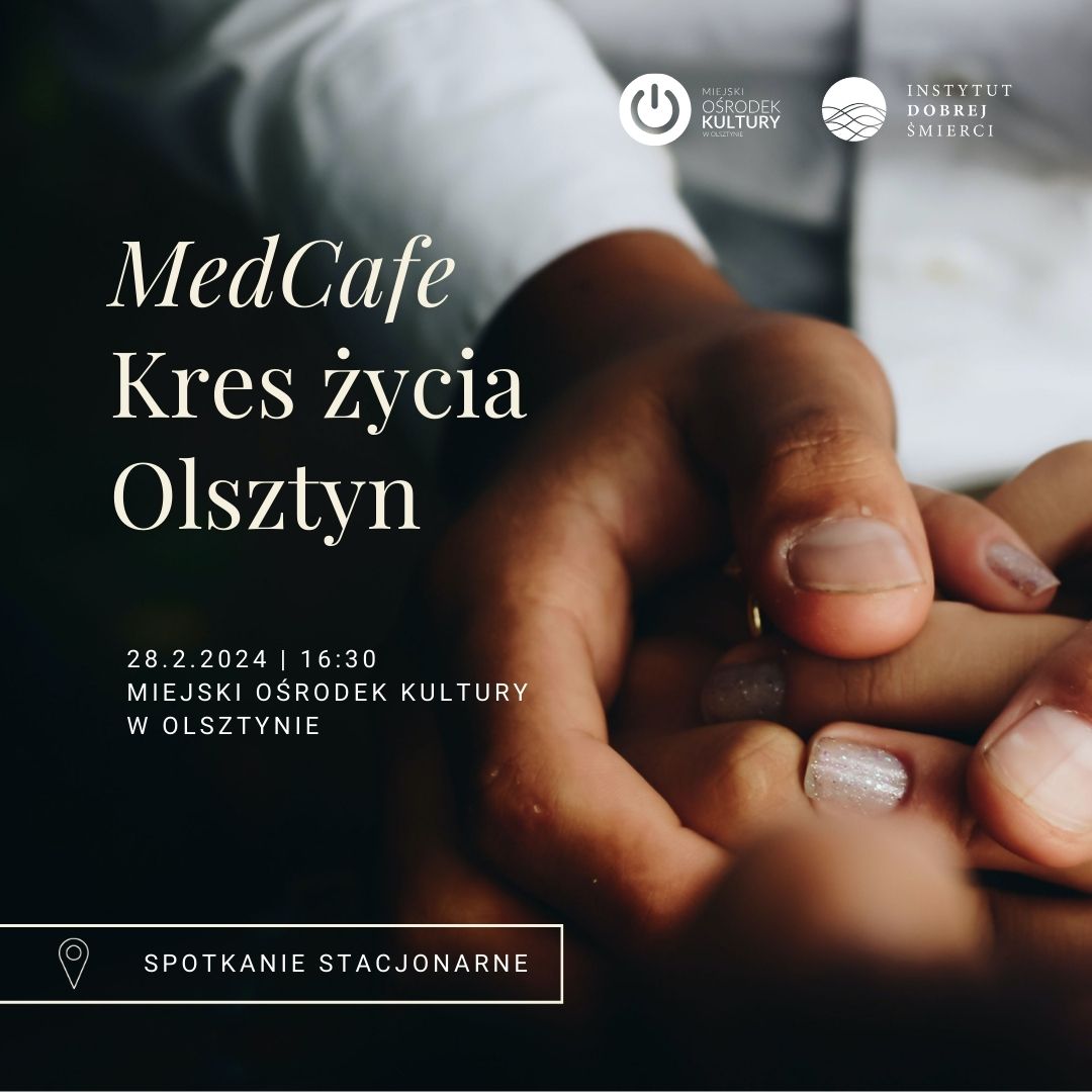 Grafika przedstawia splecione ze sobą dłonie.