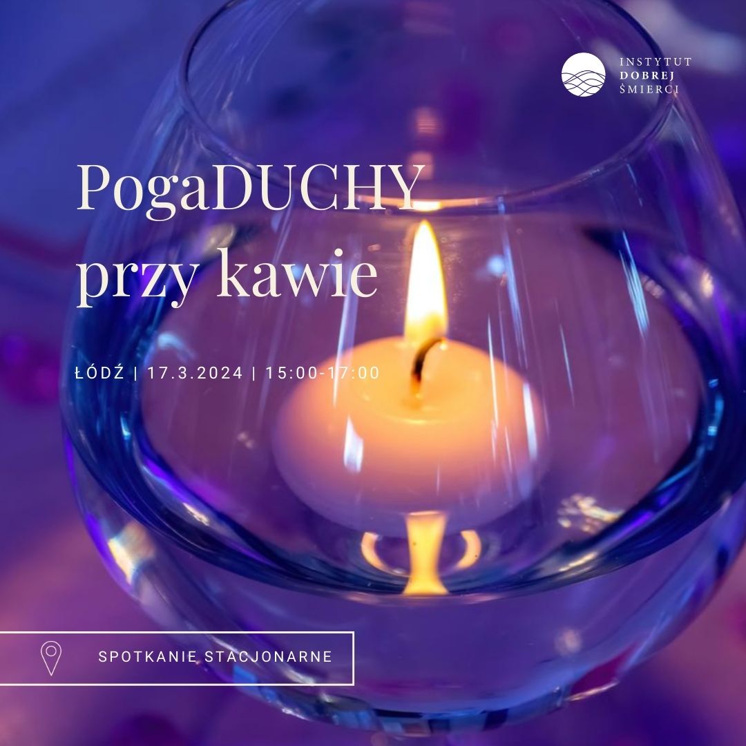 Grafika przedstawia płonącą świeczkę w szklanej kuli.