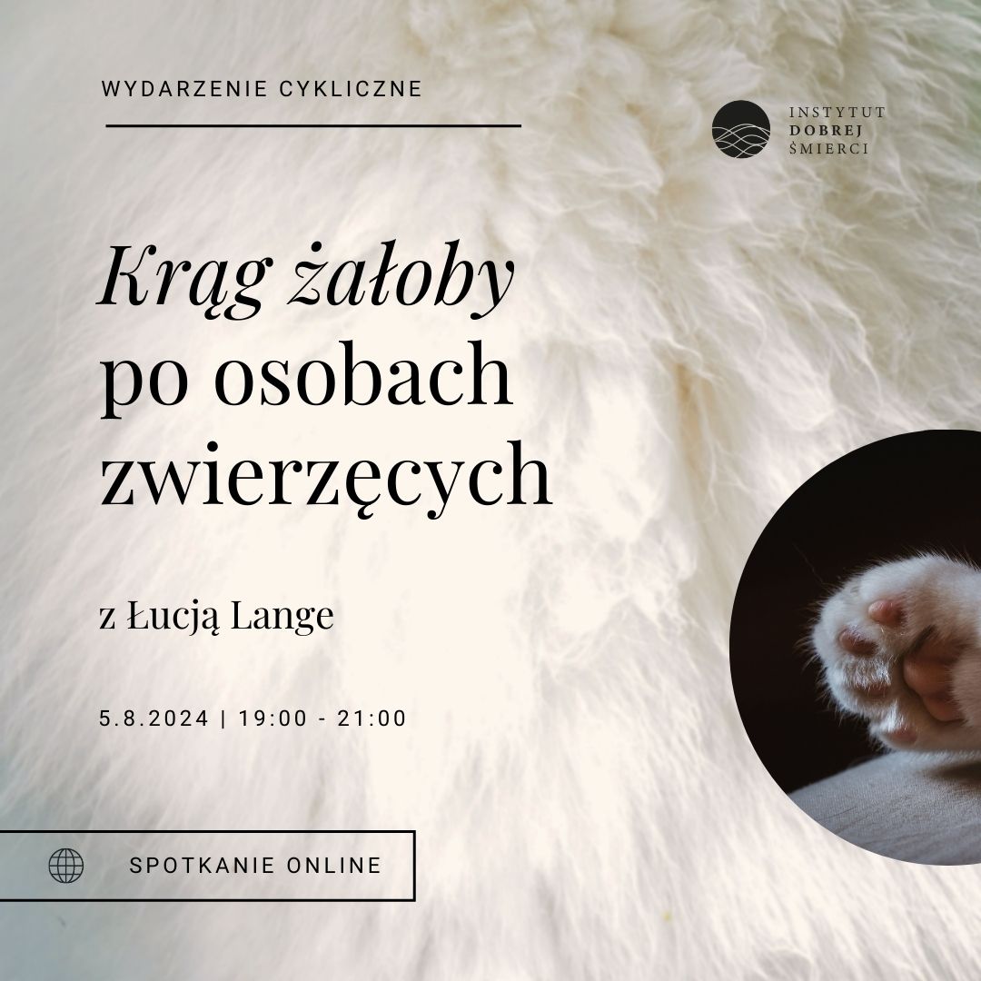 Grafika przedstawia kocią łapę na tle z sierści.