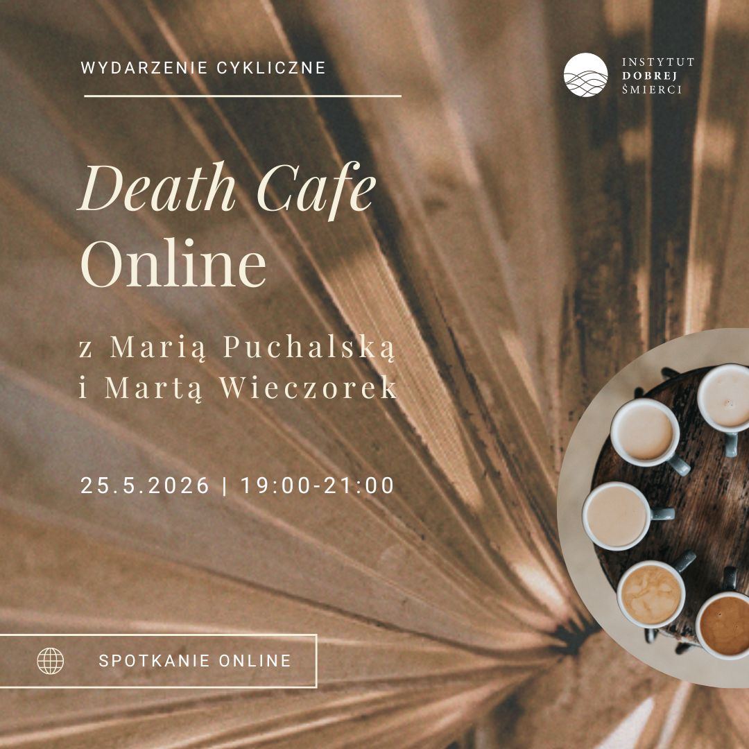 Death Cafe ONLINE | 25.5.2026 19:00-21:00