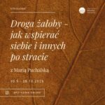 żółty liść i napisy