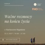 Dwoje ludzi i białe napisy