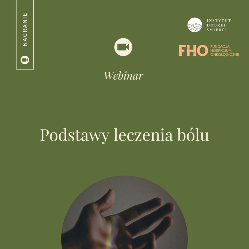 Webinar: Podstawy leczenia bólu